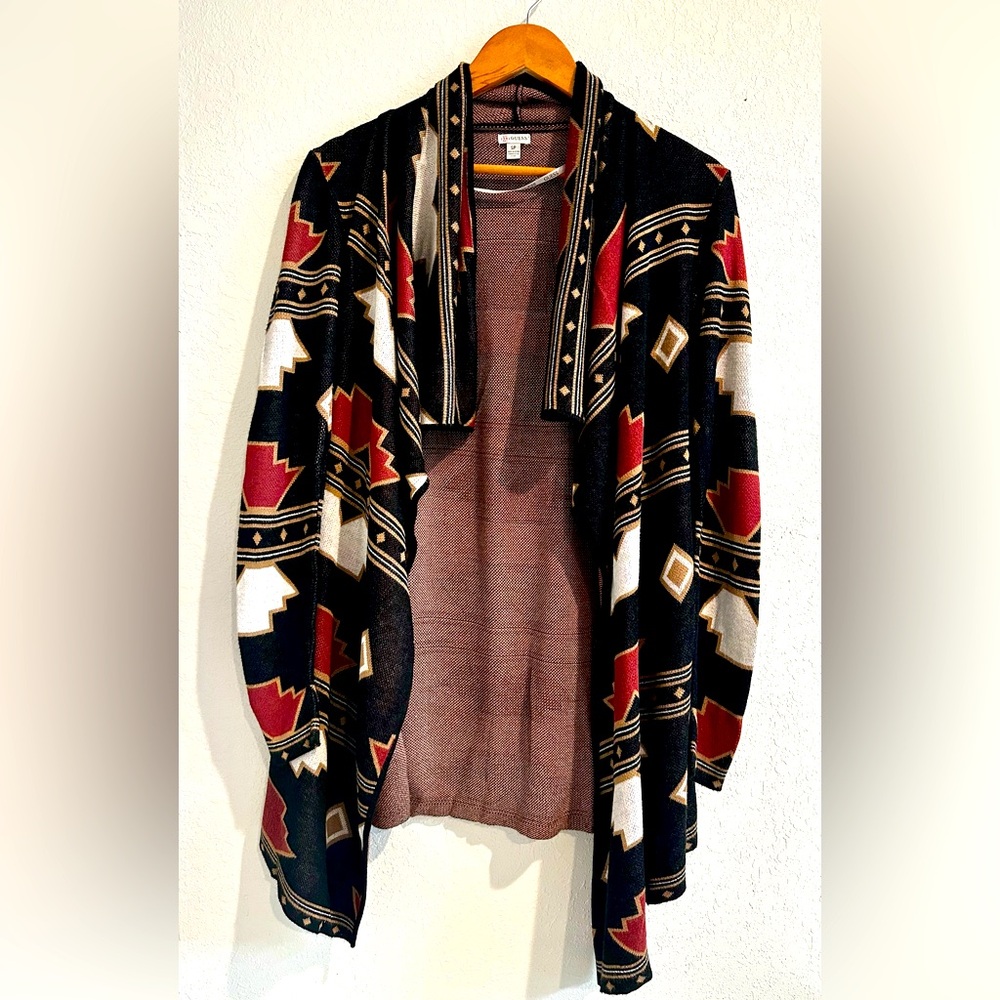 Guess Aztec Cardigan Women's Size Small